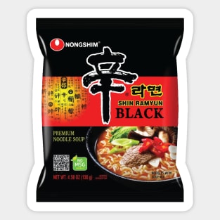 Shin Ramyun Black Ramen Noodles Sticker